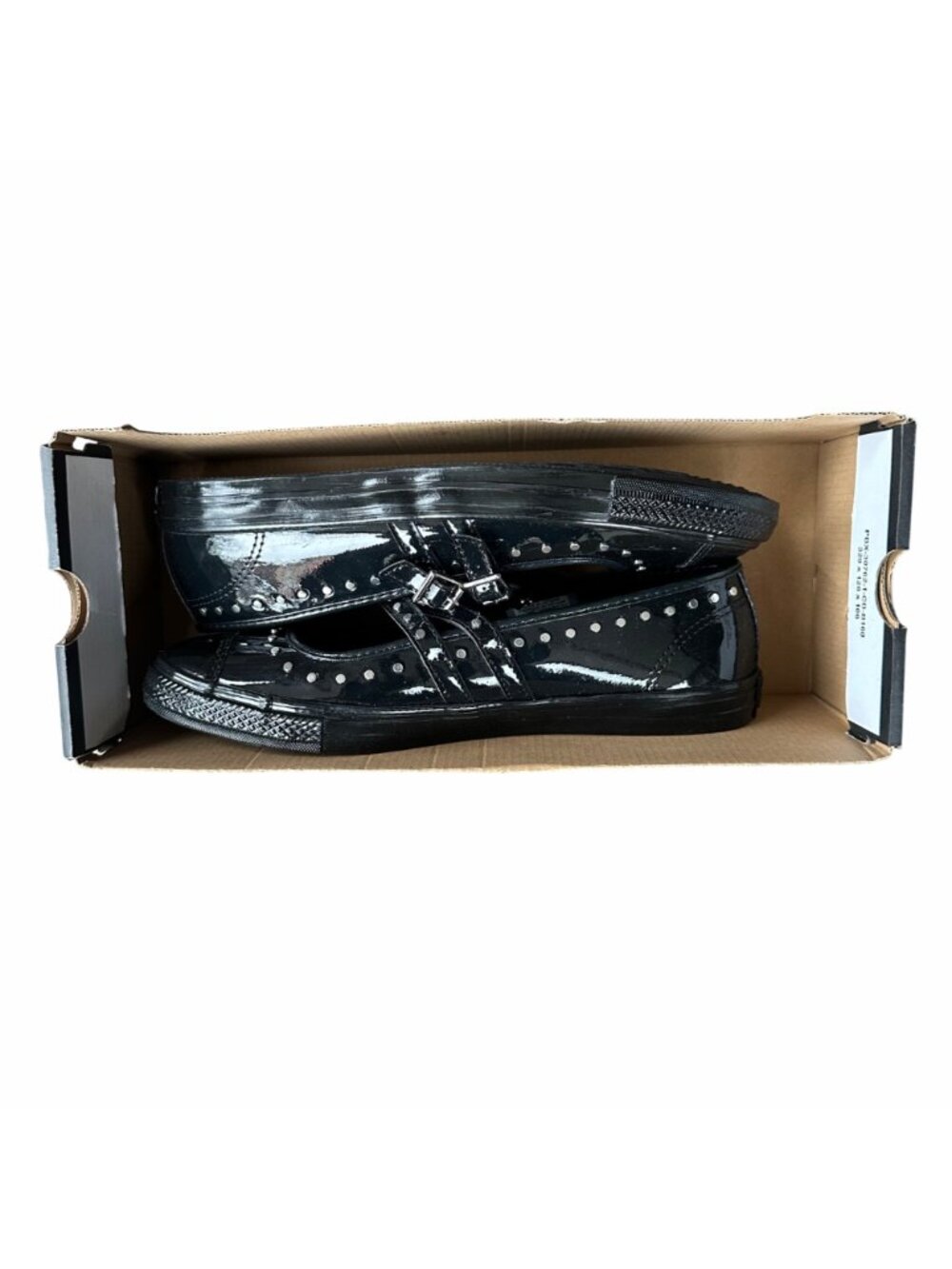 ⭐Converse Chuck Taylor Dainty Mary Jane Sz 8 Women's shoes Studded Black A14799C - Picture 8 of 11